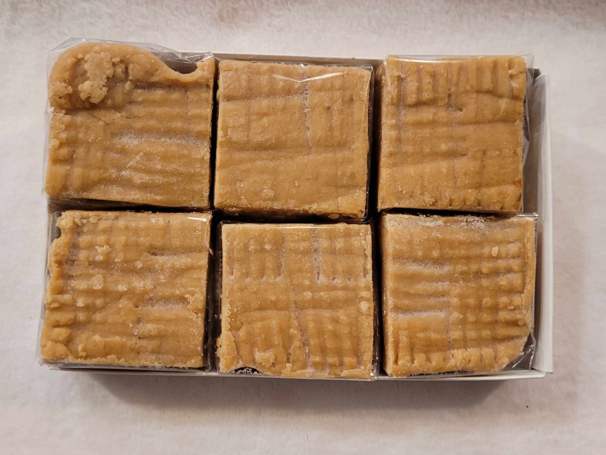 6 piece Peanut Butter Fudge