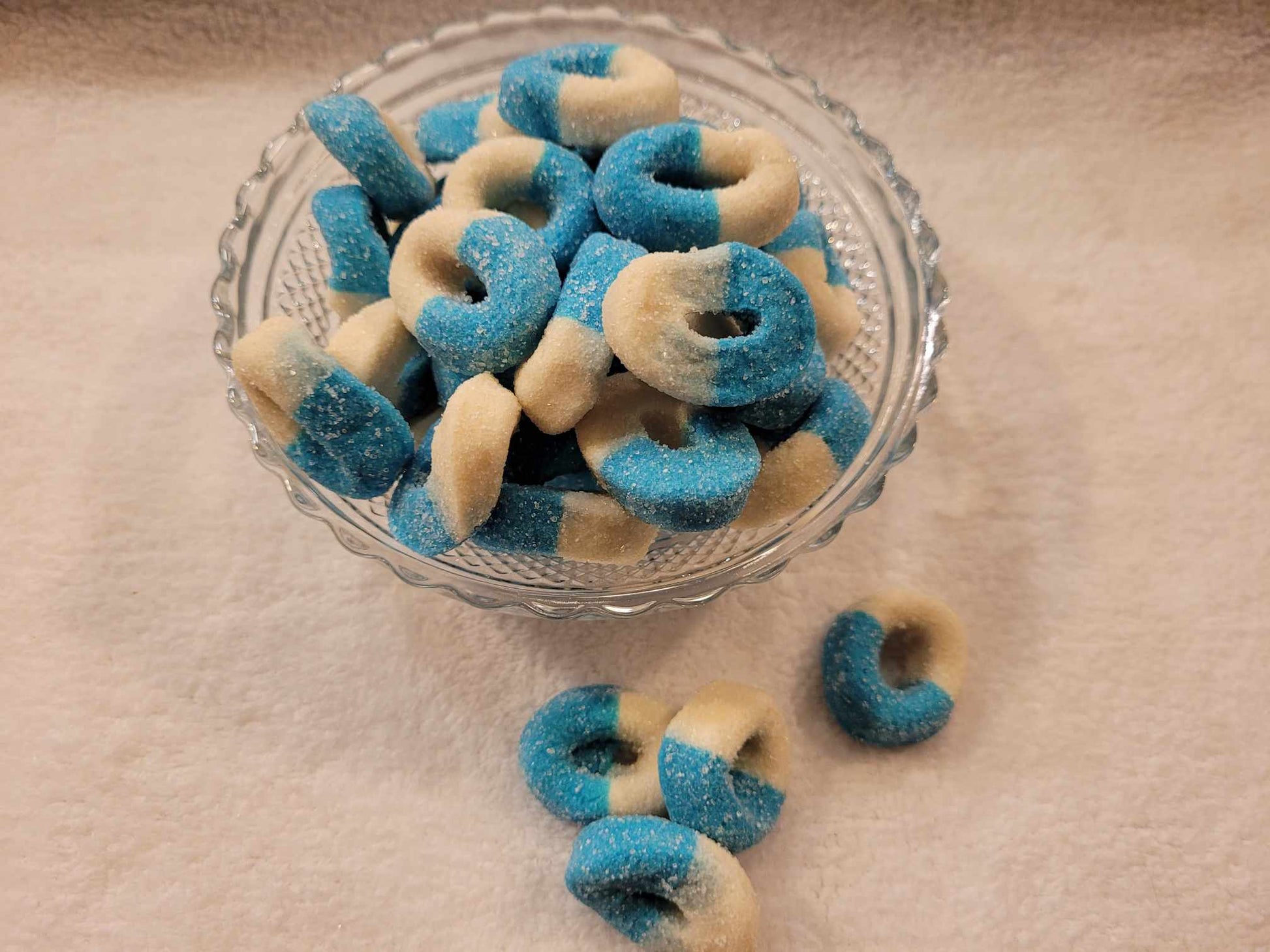 Blue Raspberry Rings