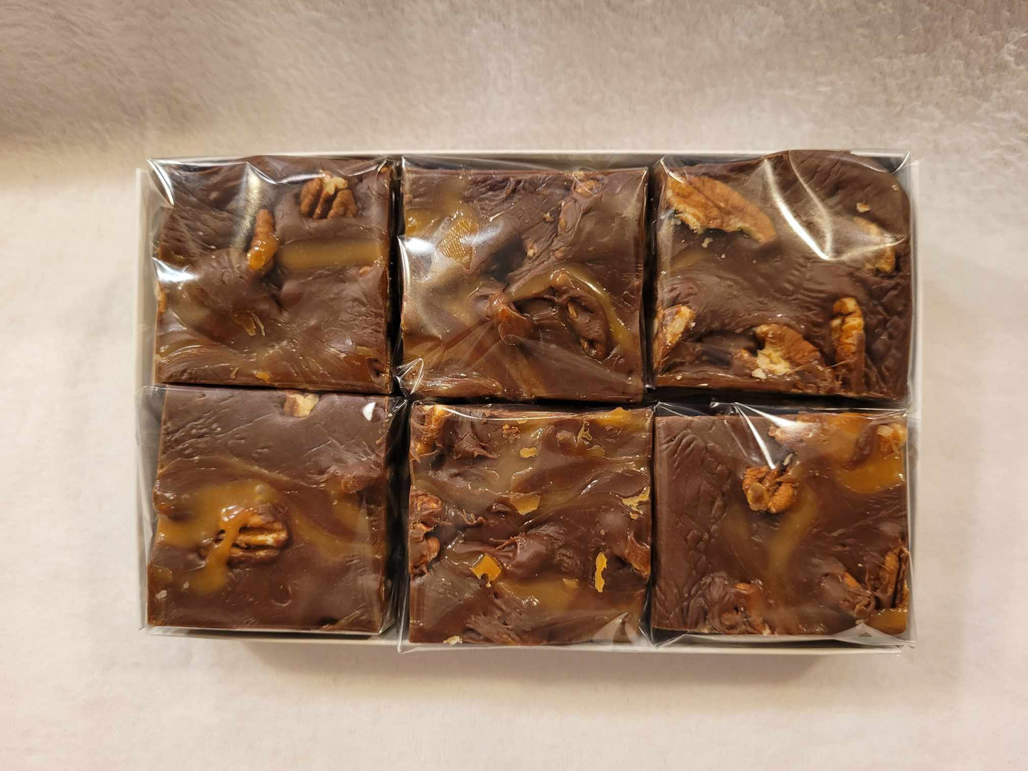 6 piece Turtle Fudge