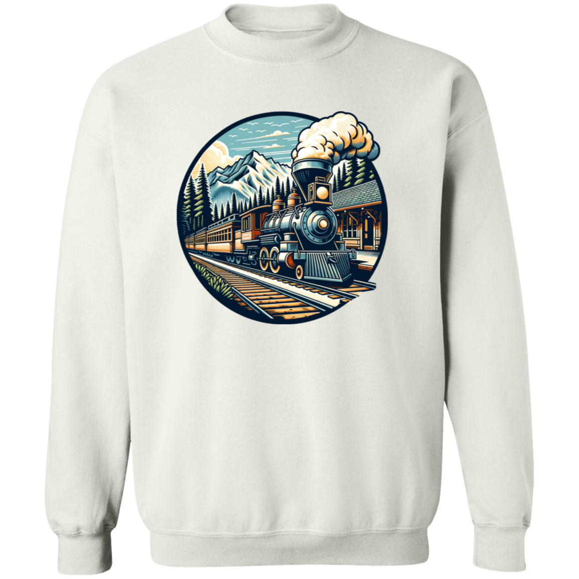 Train at Station - T-shirts, Hoodies and Sweatshirts