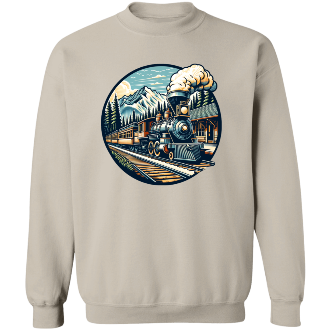 Train at Station - T-shirts, Hoodies and Sweatshirts