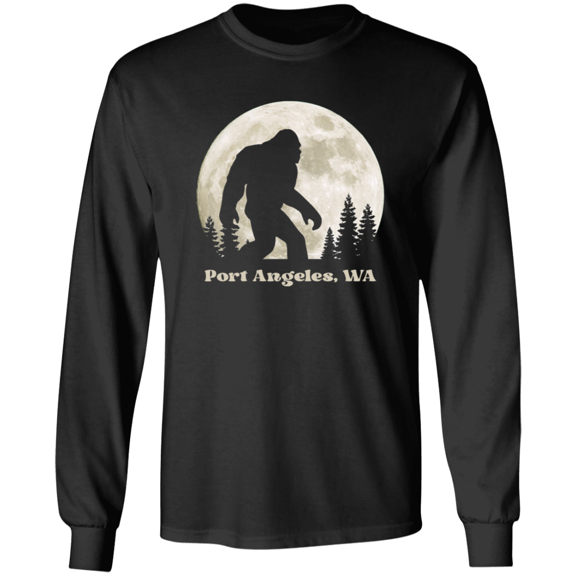 Full Moon Sasquatch - Port Angeles T-shirts, Hoodies and Full Moon Sasquatch - Port Angeles T-shirts, Hoodies and