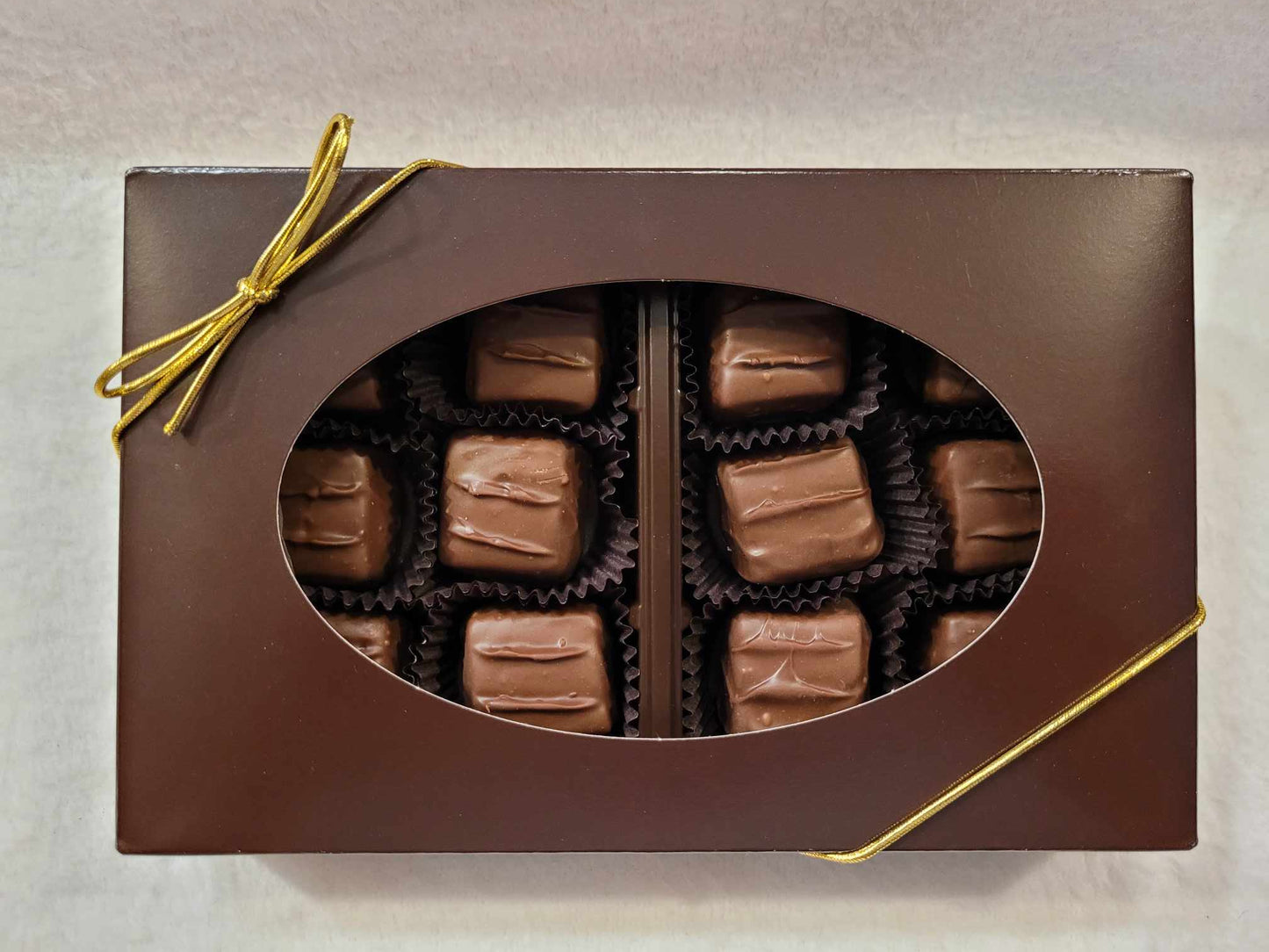 Gift Box of Milk Chocolate Coated Caramels