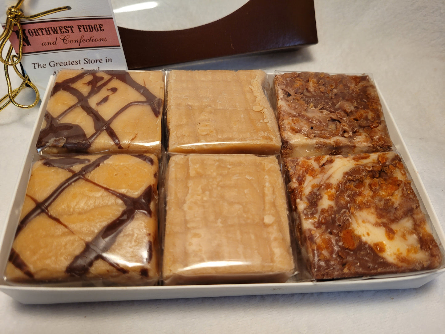 Peanut Butter Lovers Fudge Sampler