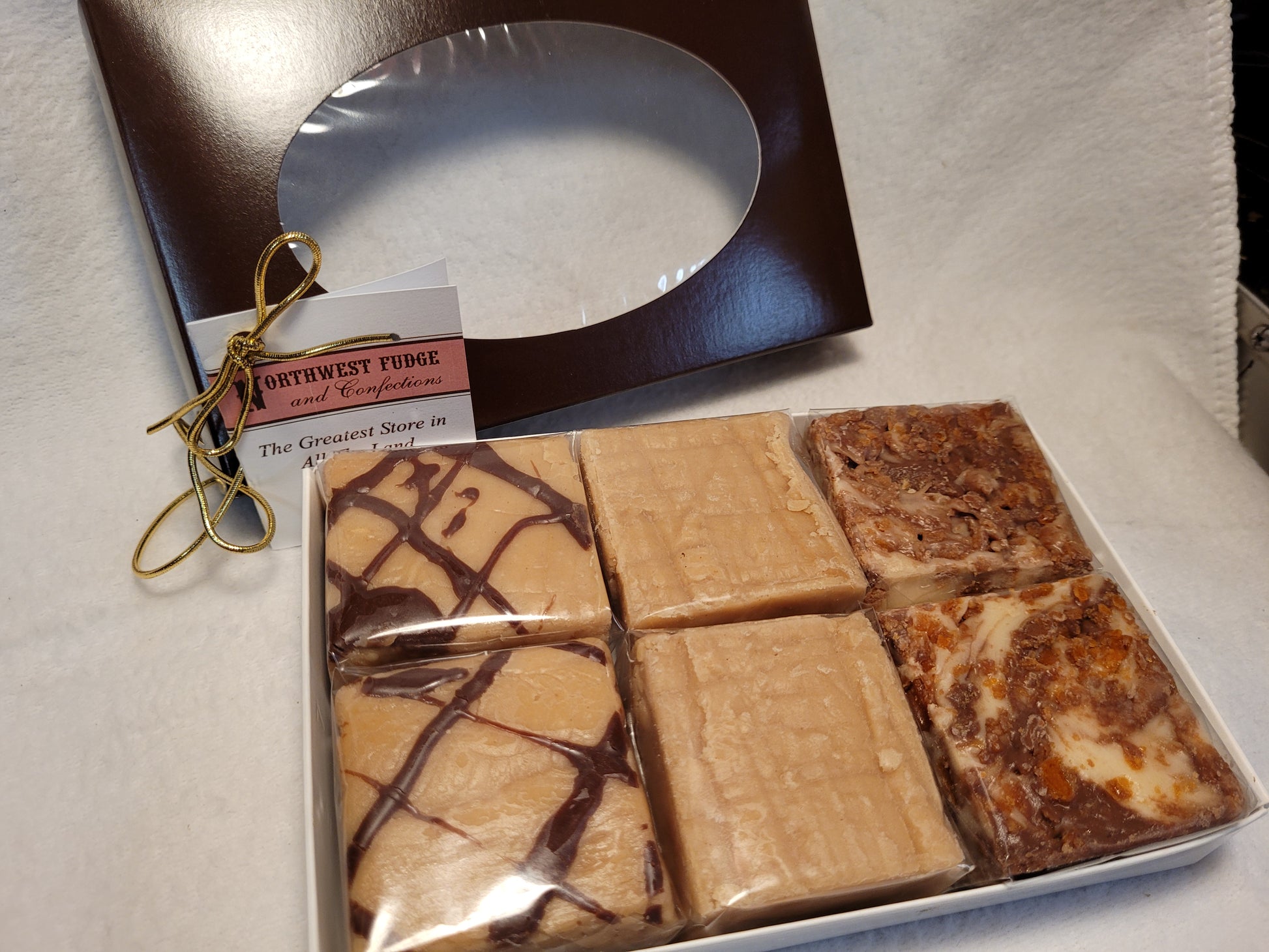 Peanut Butter Lovers Fudge Sampler