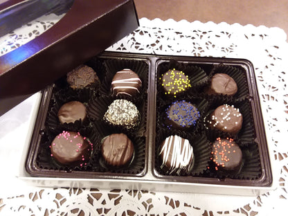 Gift box or assorted chocolate covered creams