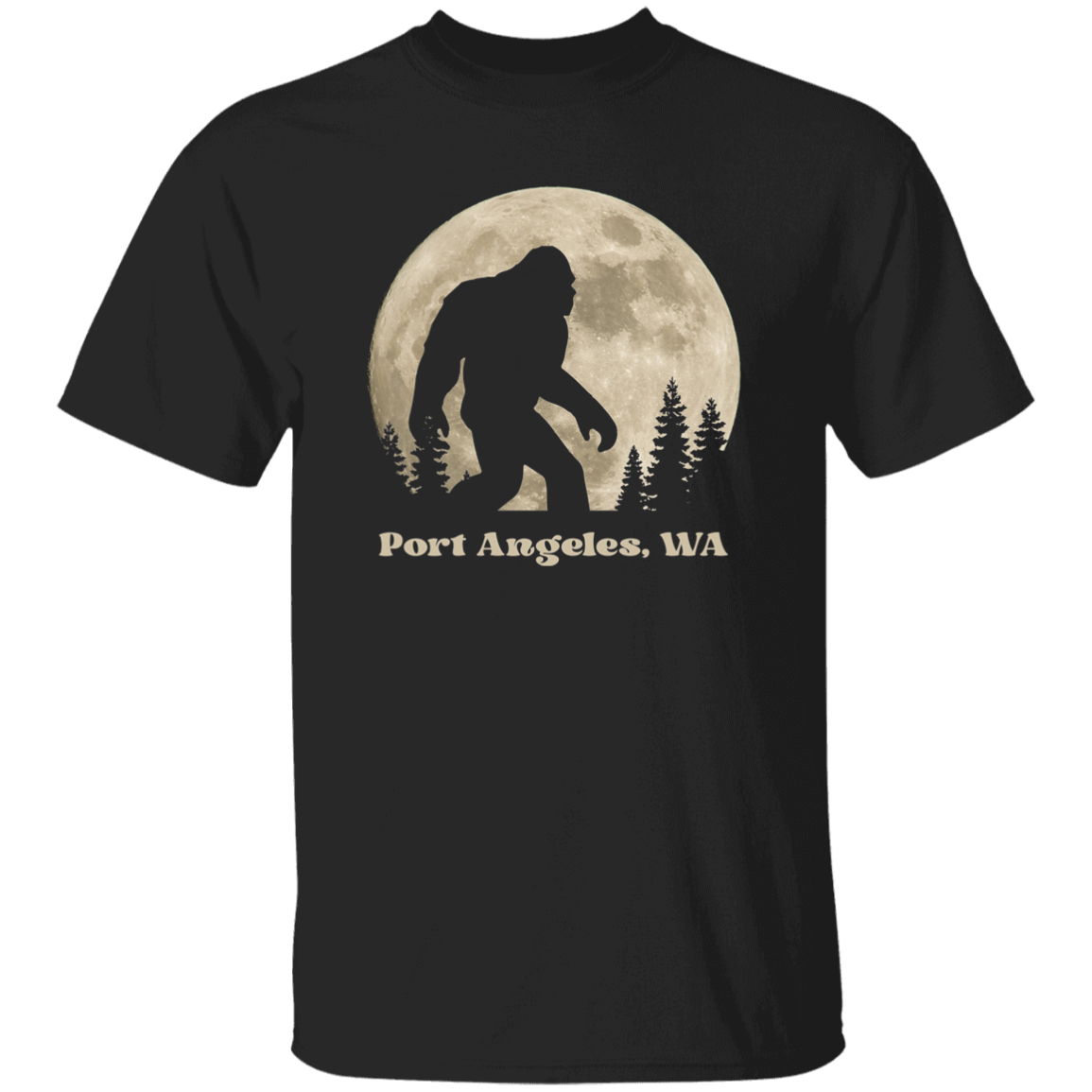 Full Moon Sasquatch Youth T-Shirt