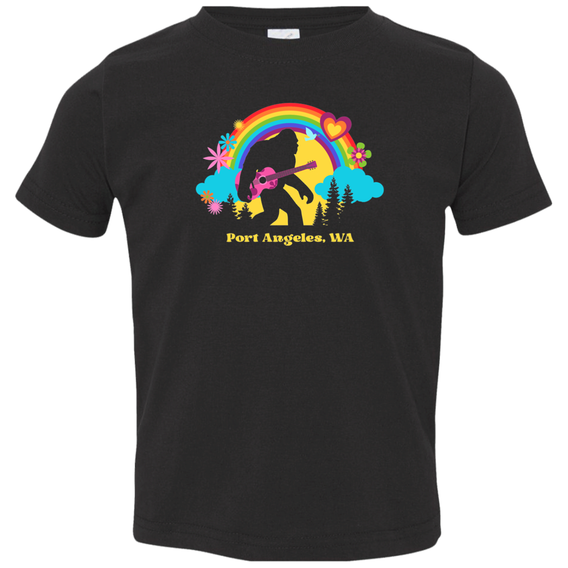 PA Flower Power Sasquatch Toddler T-Shirt