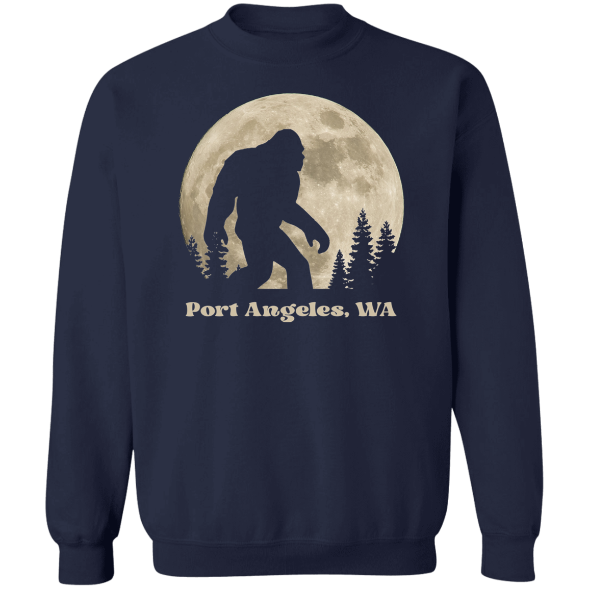 Full Moon Sasquatch Sweatshirt
