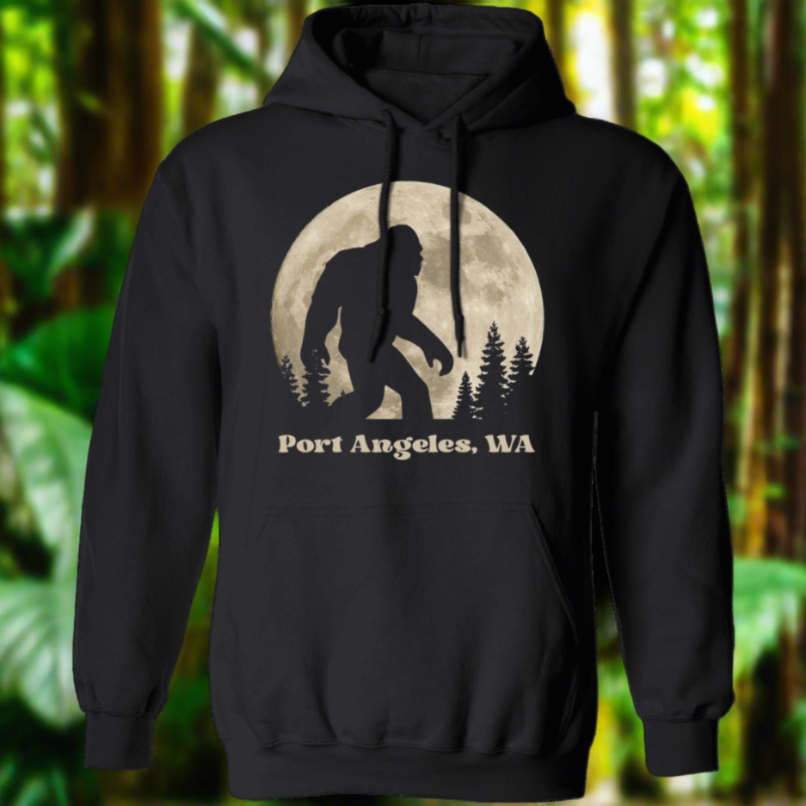 Full Moon Sasquatch Hoodie