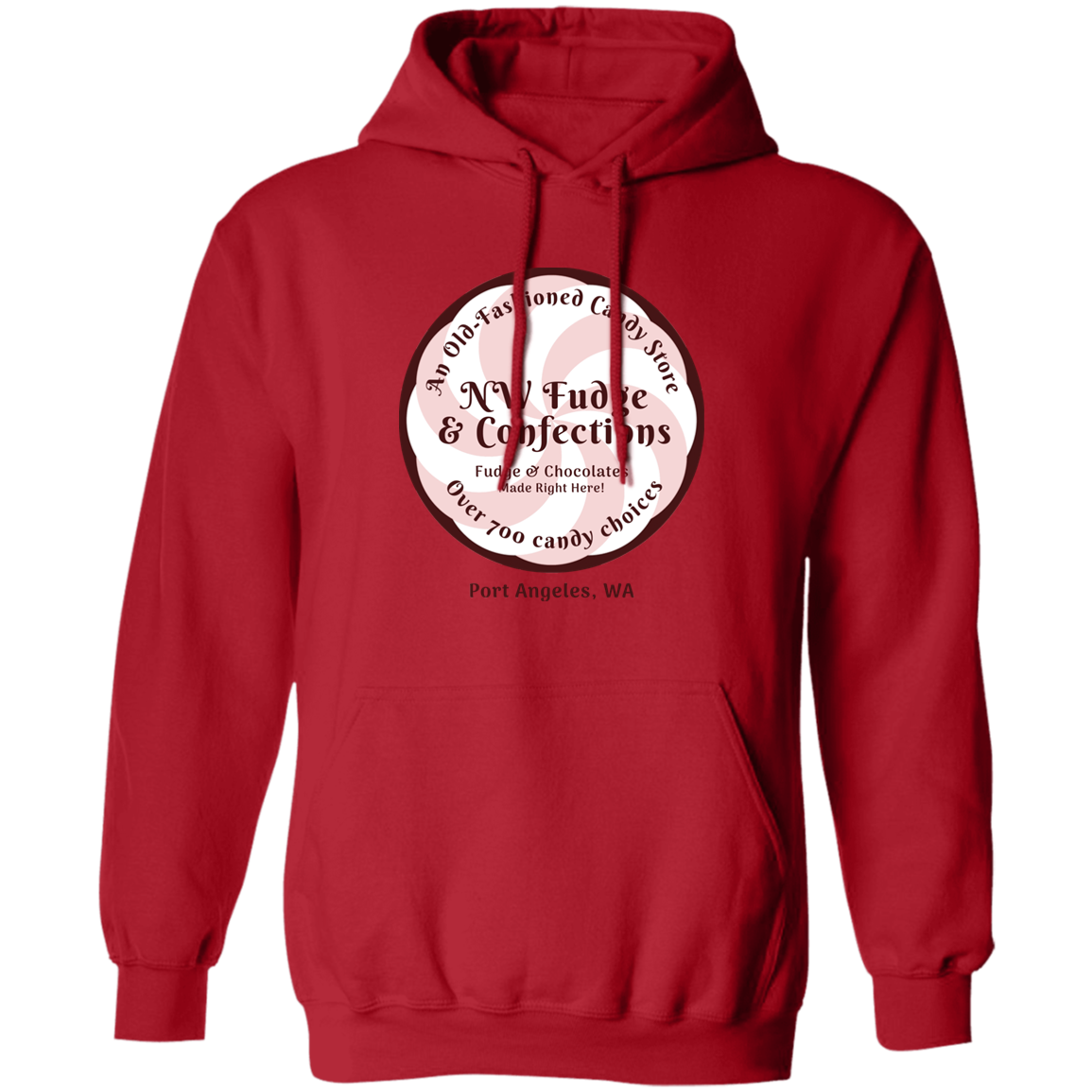 NW Fudge & Confections Pullover Hoodie
