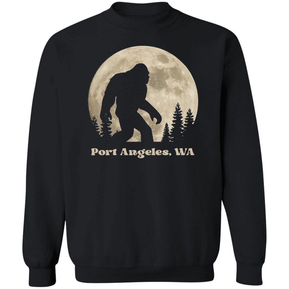 Full Moon Sasquatch Sweatshirt