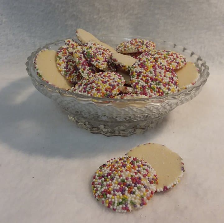 Nonpareils - Milk, Dark or White Chocolate - .75 pounds