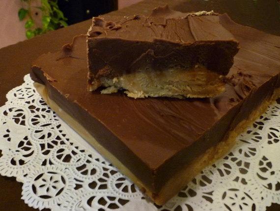 Our famous peanut butter chocolate fudge