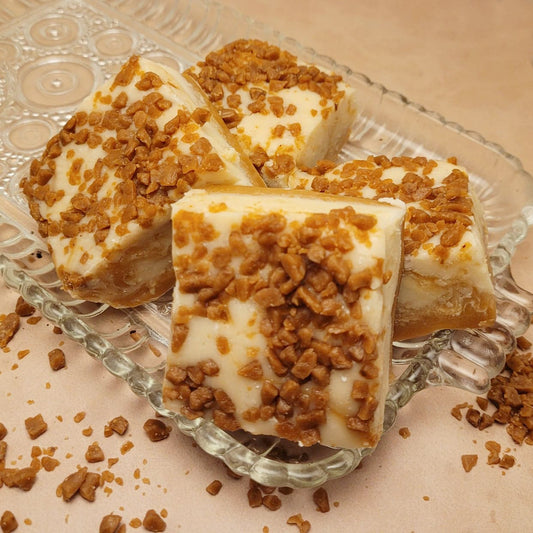Salted Caramel Toffee Fudge