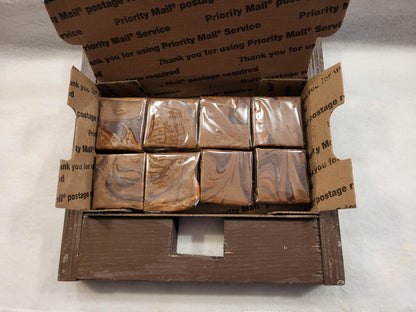 8 piece chocolate Mocha Fudge ready to ship