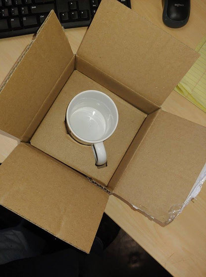 Full Moon Sasquatch Black Mugs