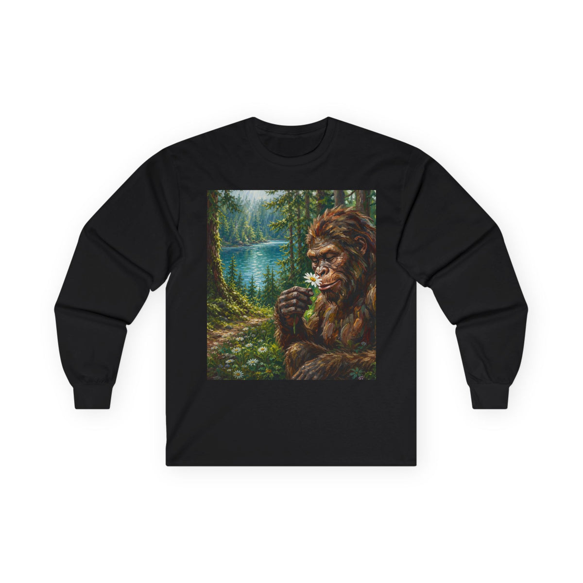 Bigfoot Forest Adventure Long Sleeve Tee
