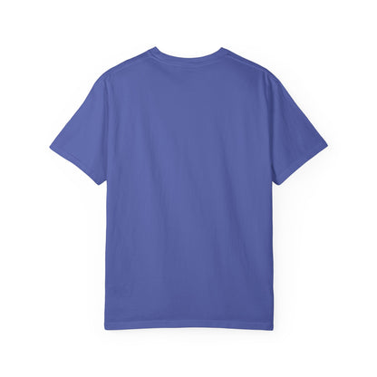 Mt Rainier with Lupines T-Shirt -- Starry Mountain Landscape Tee