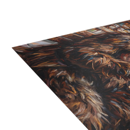 Retro Sasquatch Art Postcard Bundles (envelopes included)