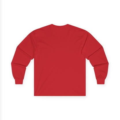 Santa with Sasquatch Christmas Long Sleeve Tee
