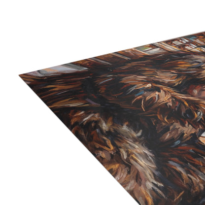 Retro Sasquatch Art Postcard Bundles (envelopes included)