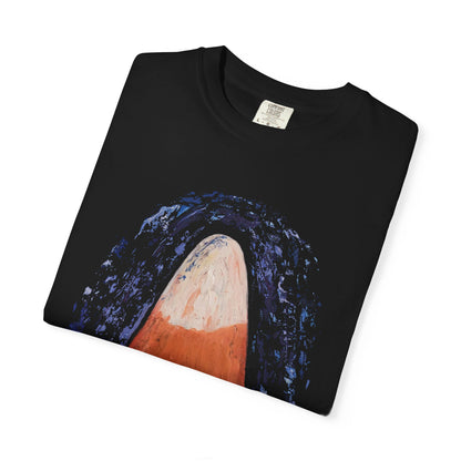 Candy Corn Halloween T-Shirt / Giant Candy Corn Oil Painting on Tee