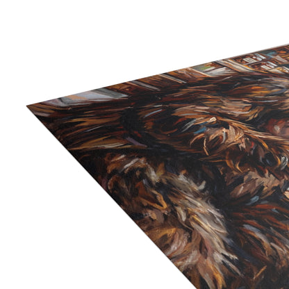 Retro Sasquatch Art Postcard Bundles (envelopes included)