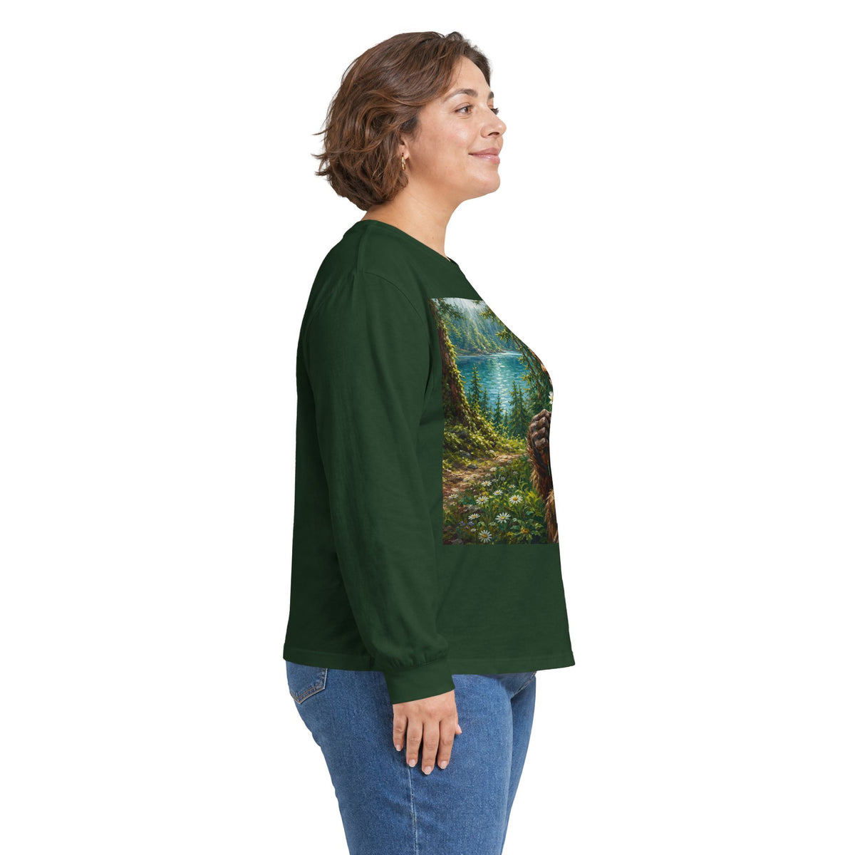 Bigfoot Forest Adventure Long Sleeve Tee
