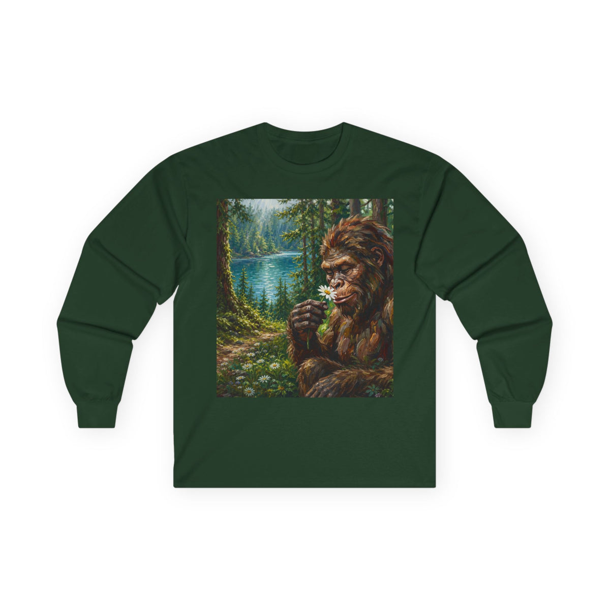 Bigfoot Forest Adventure Long Sleeve Tee