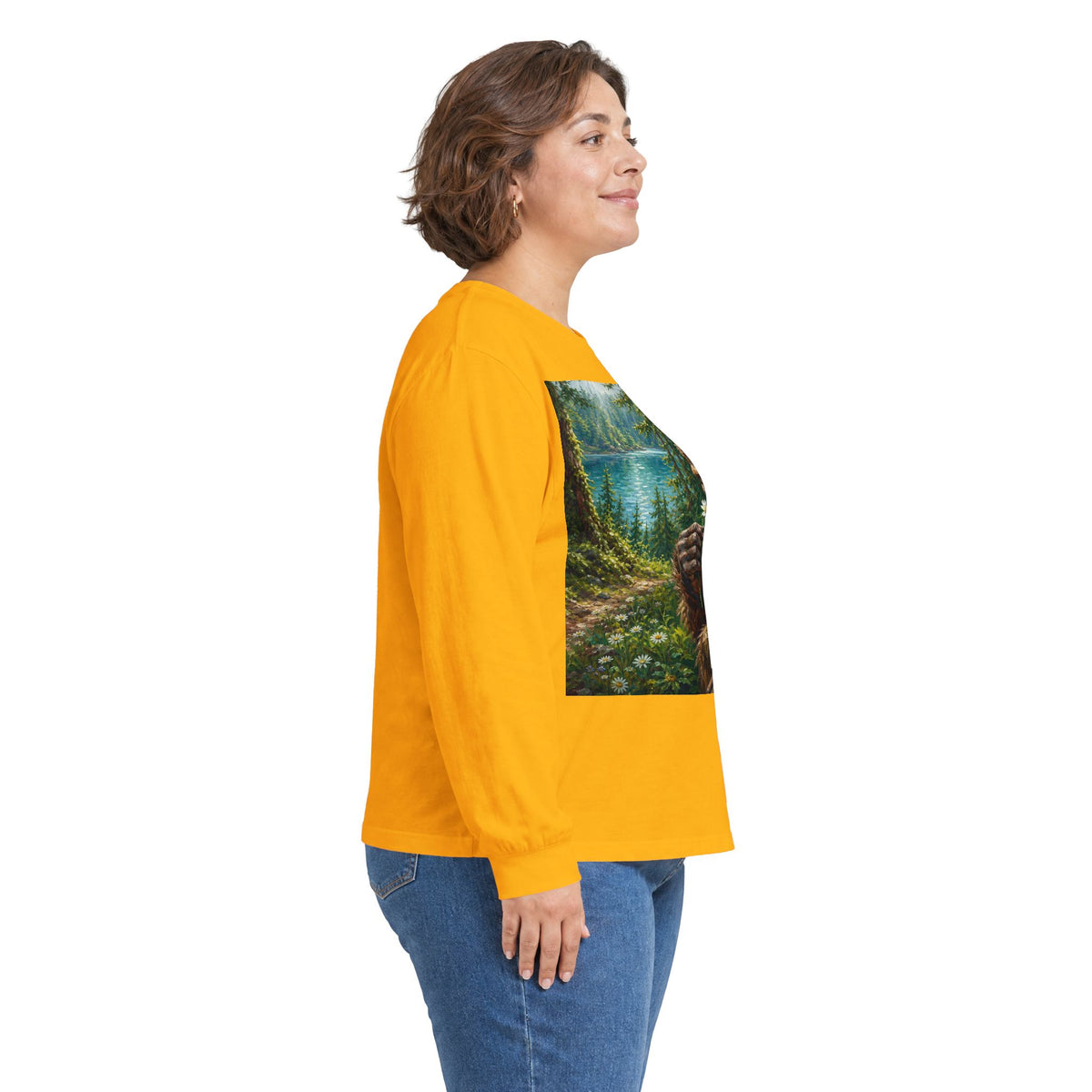 Bigfoot Forest Adventure Long Sleeve Tee