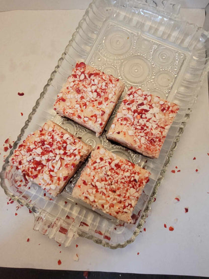 Peppermint Bark Fudge