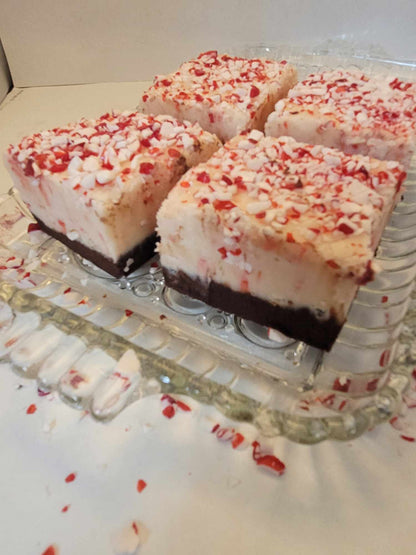 Peppermint Bark Fudge