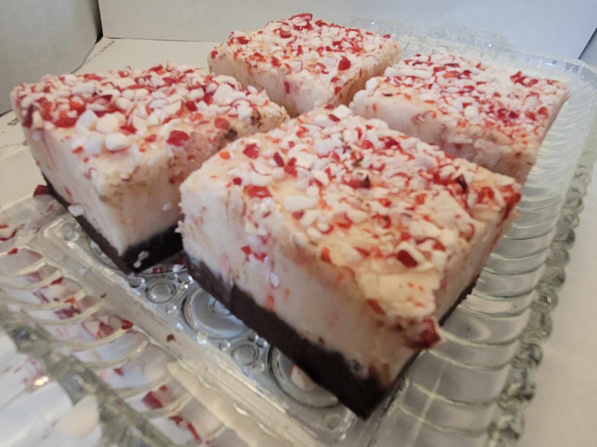 Peppermint Bark Fudge