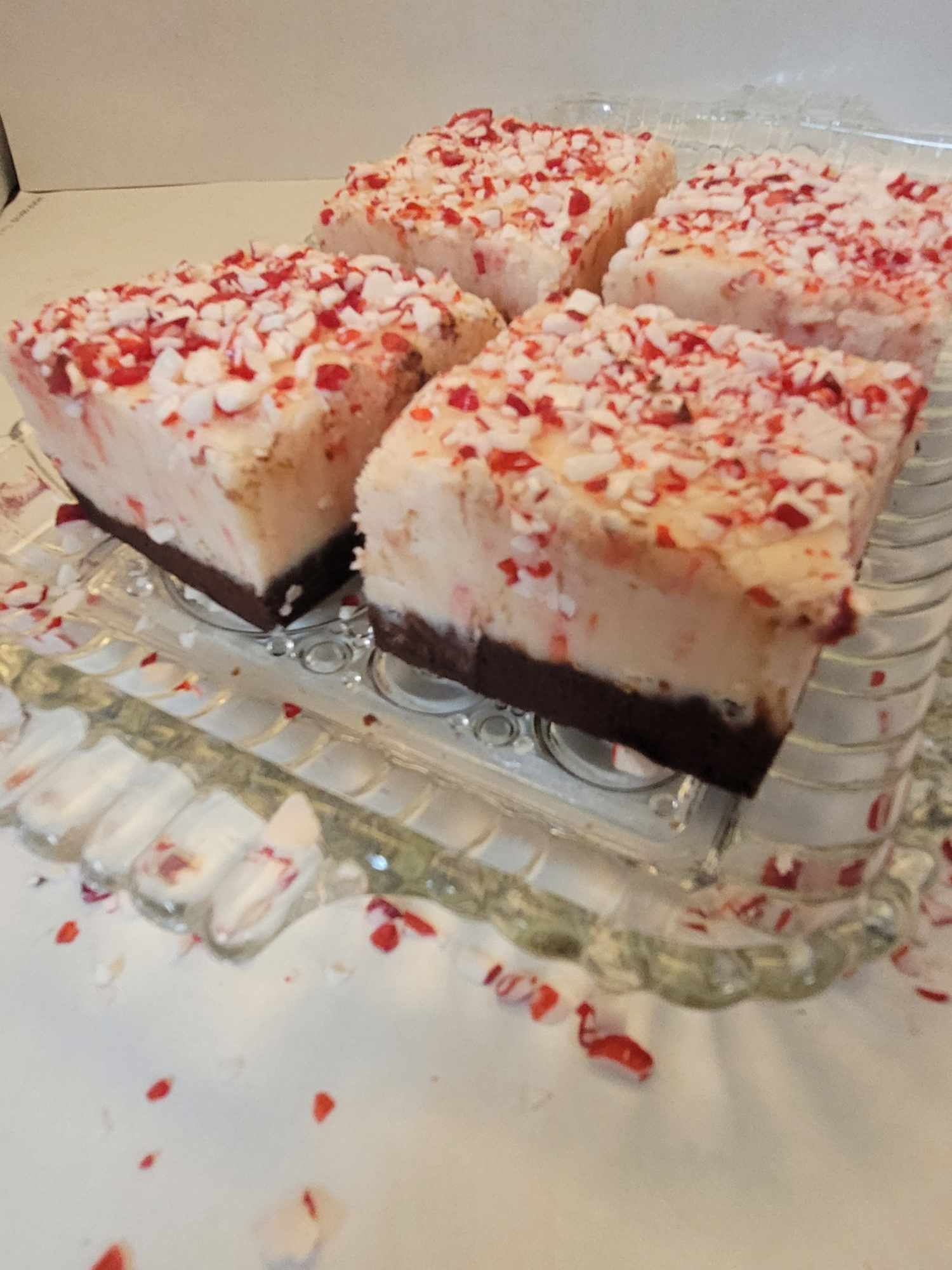 Peppermint Bark Fudge