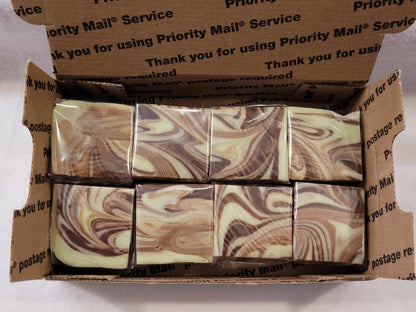 8 piece Mint Chocolate Swirl Fudge