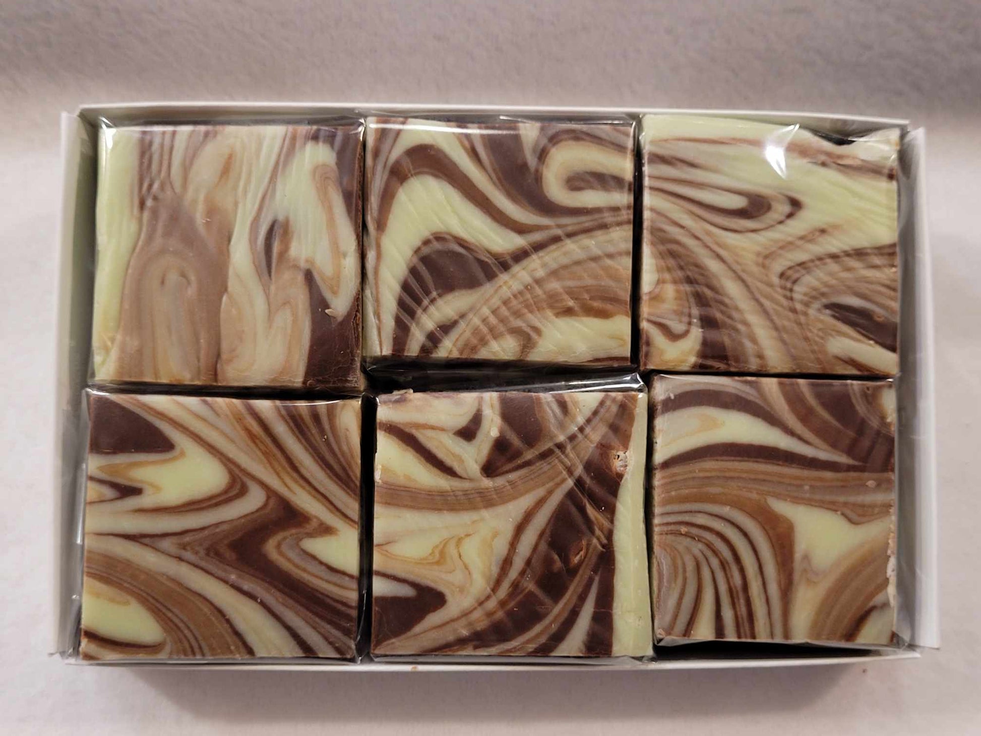 Mint Chocolate Swirl Fudge