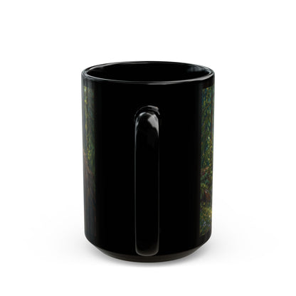 Bigfoot Forest Mug – Sasquatch Peaceful Nature Coffee Cup (11oz/15oz)