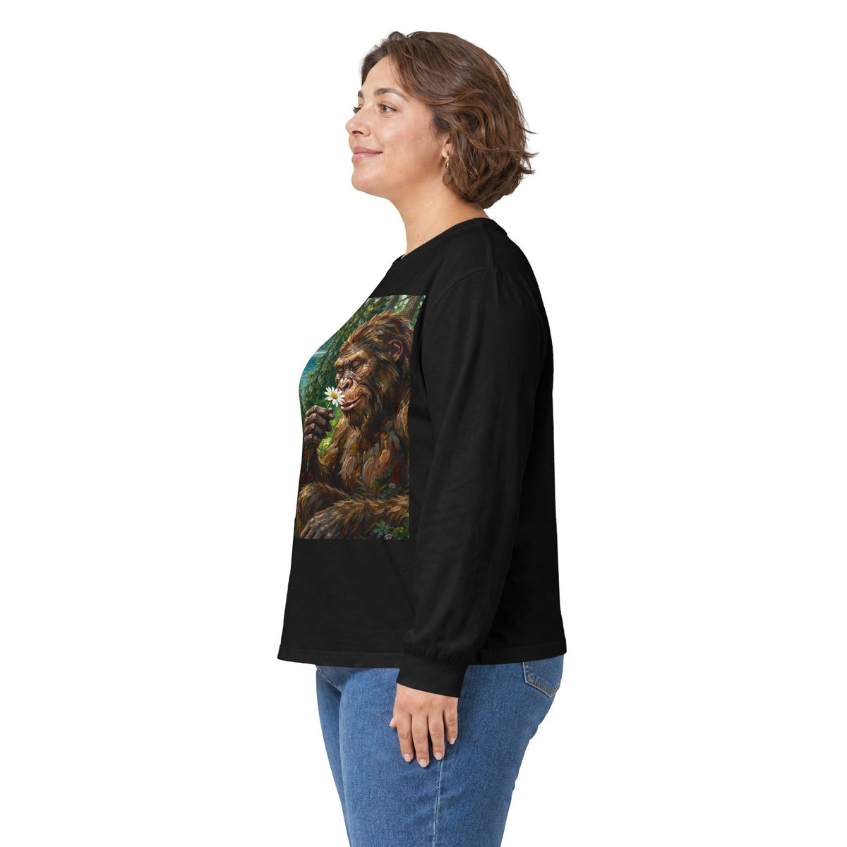 Bigfoot Forest Adventure Long Sleeve Tee