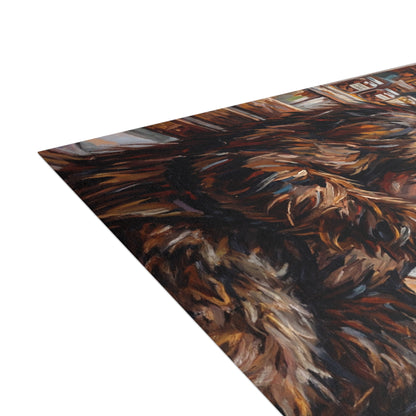 Retro Sasquatch Art Postcard Bundles (envelopes included)