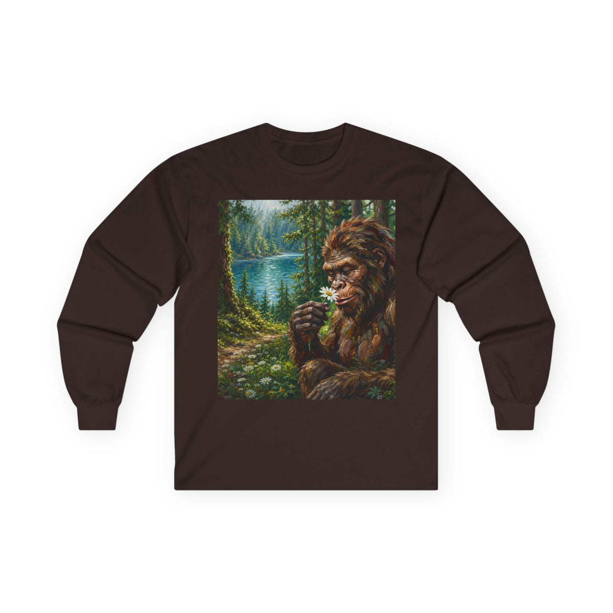Bigfoot Forest Adventure Long Sleeve Tee