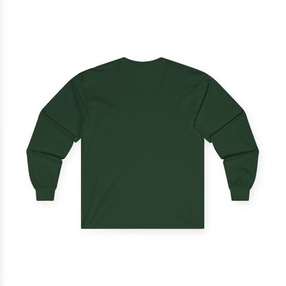 Santa with Sasquatch Christmas Long Sleeve Tee