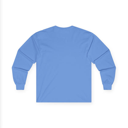 Santa with Sasquatch Christmas Long Sleeve Tee