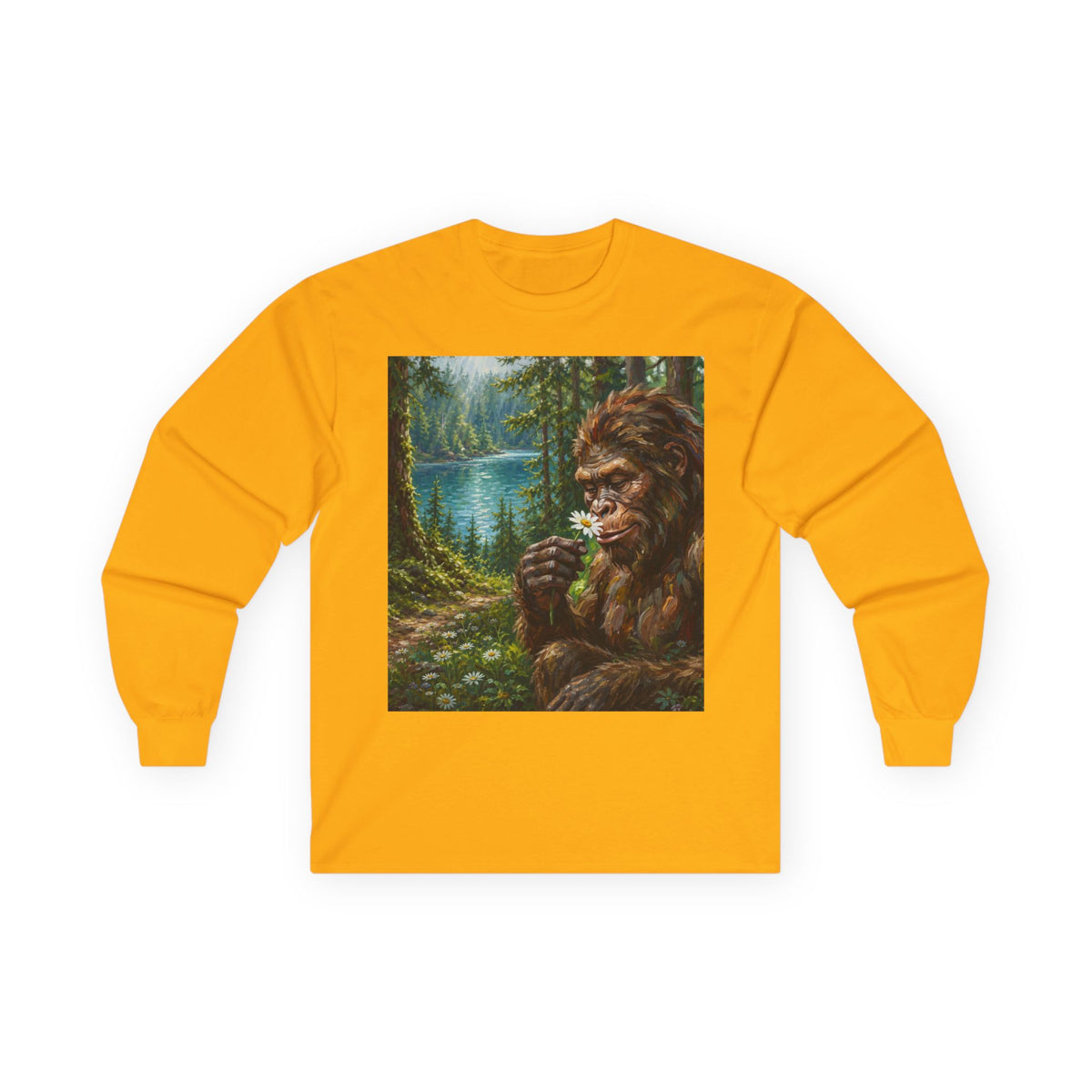 Bigfoot Forest Adventure Long Sleeve Tee