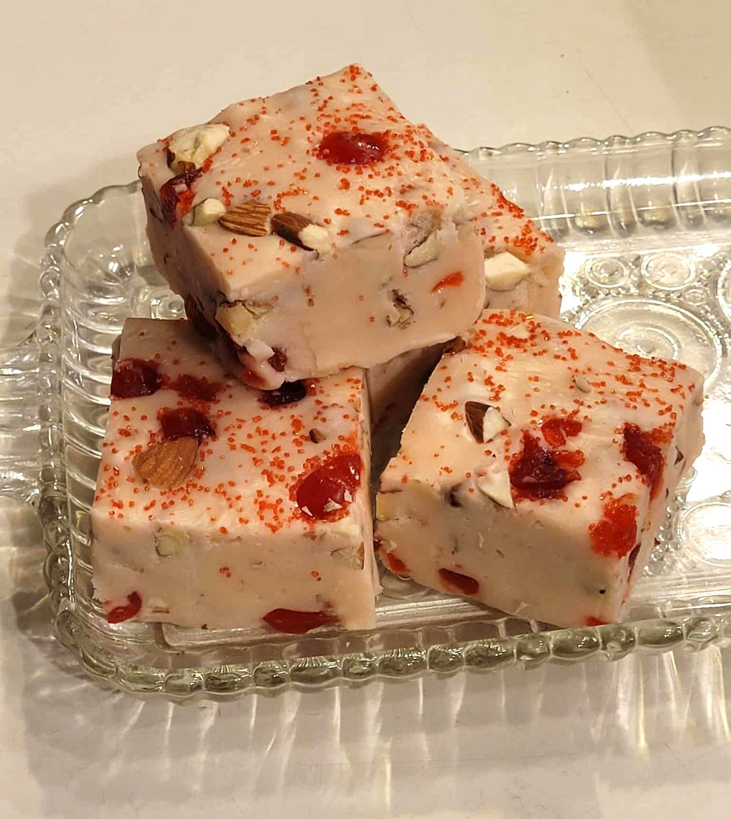 Cherry Almond Fudge