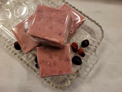 Cranberry Fudge - Made from Fresh Cranberries