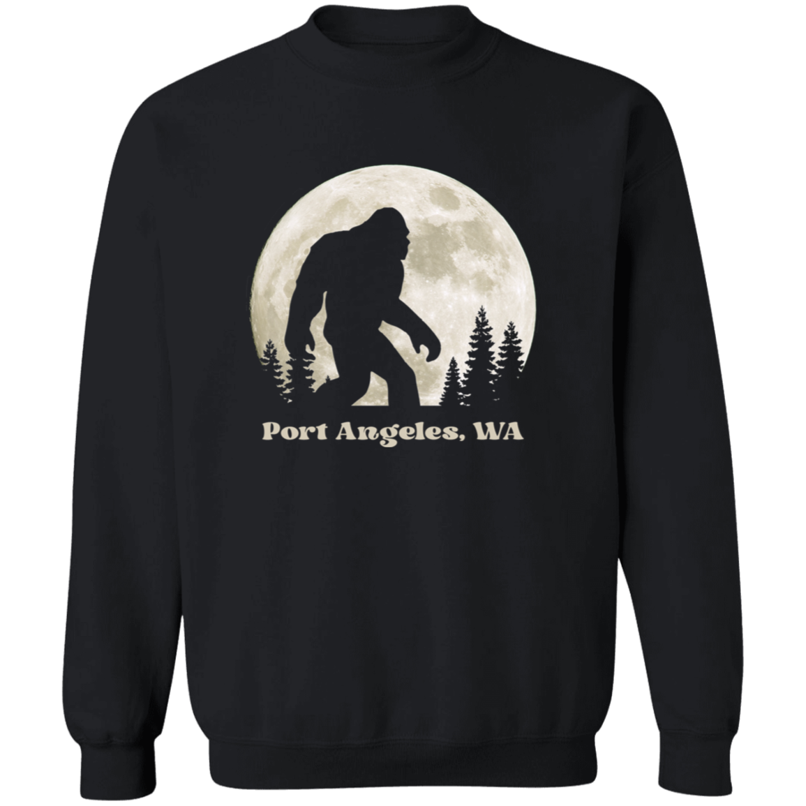 Full Moon Sasquatch - Port Angeles T-shirts, Hoodies and Sweatshirts