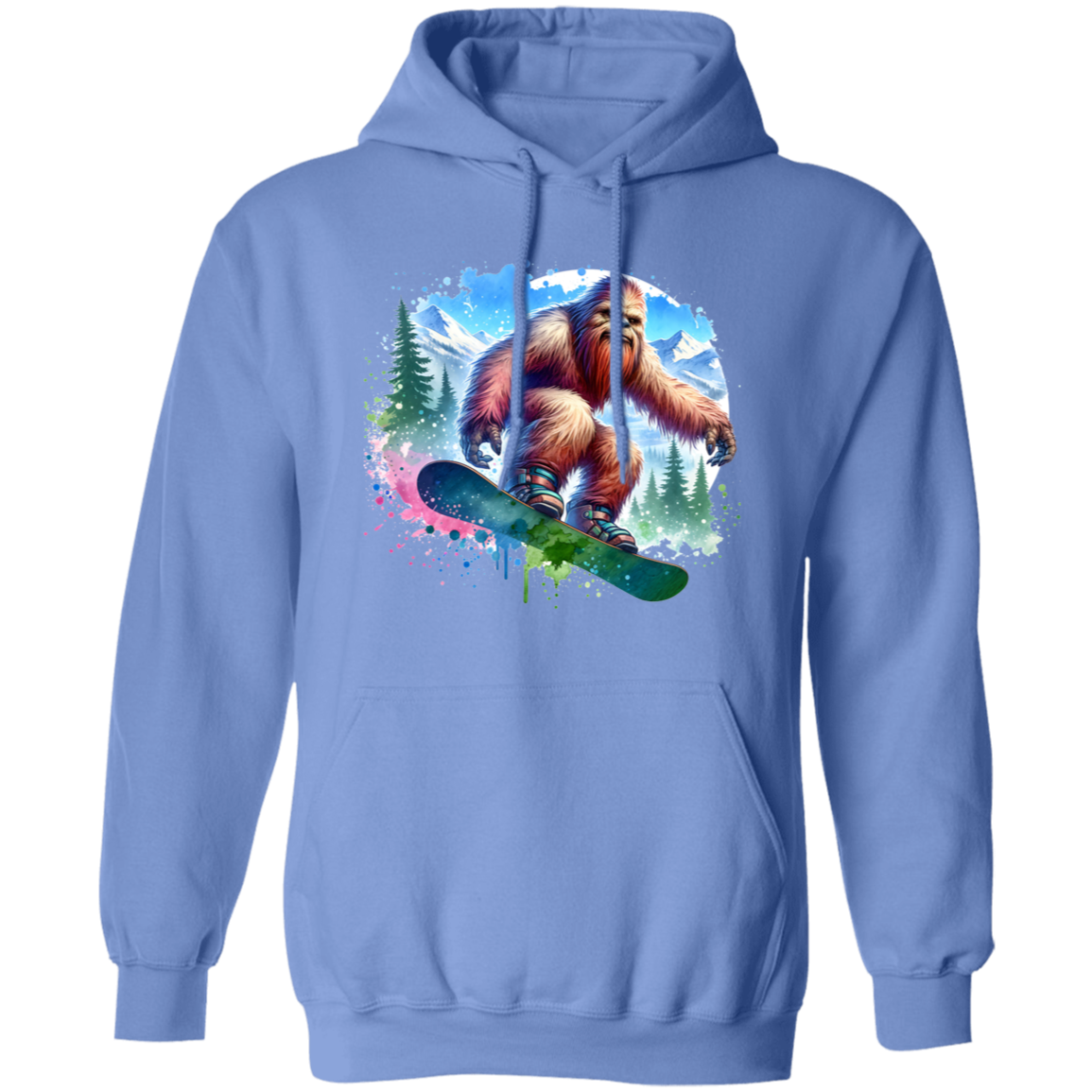 Snowboarding Sasquatch T-Shirts, Hoodies and Sweatshirts