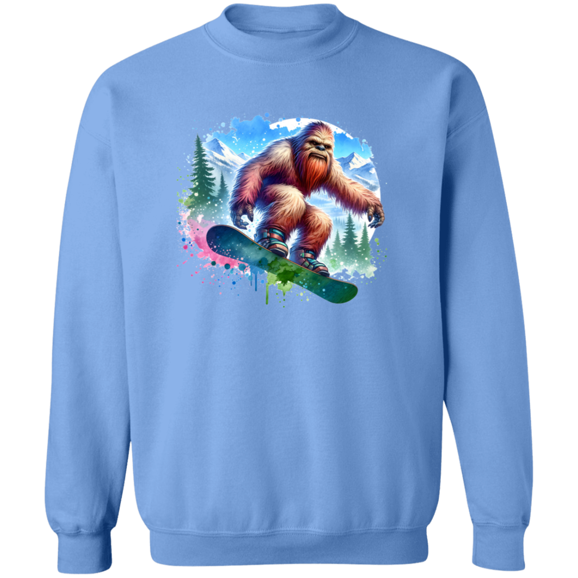 Snowboarding Sasquatch T-Shirts, Hoodies and Sweatshirts