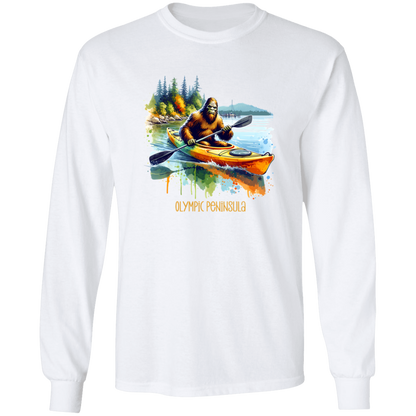 Sasquatch in Kayak - Olympic Peninsula T-shirts, Hoodies and Sweatshirts
